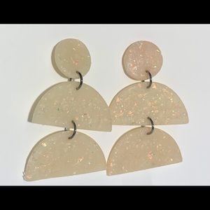 Polymer clay earrings